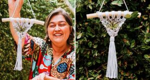 Macramê para plantas: como fazer suporte para vasos? Macramê para plantas